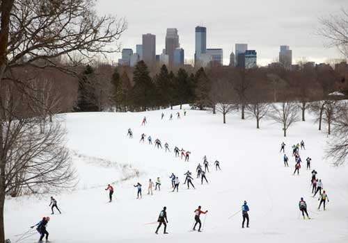 Skiing in Minneapolis - lessons